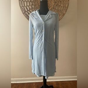Vintage Breakin Loose Baby Blue Dress - 2pc